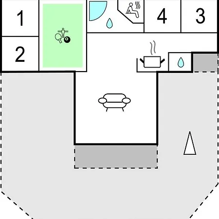 Norre Nebel With Sauna 161 Сasa de vacaciones